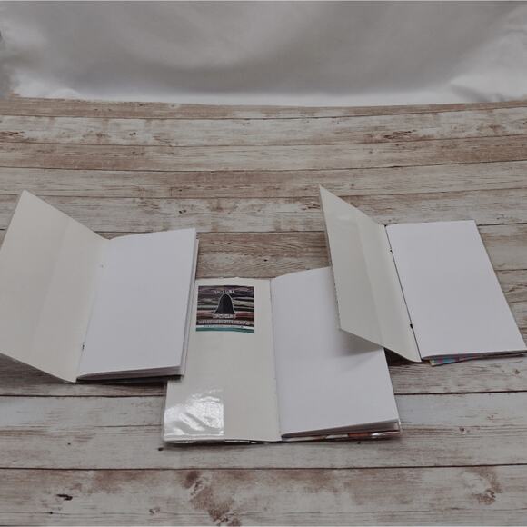 Storybook Themed Small Travel Journals with Sliip Covers, Handmade Small Diary - Picture 3 of 6